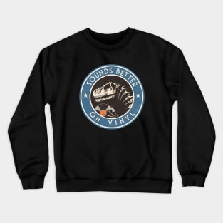 Vinyl Dinosaur Crewneck Sweatshirt